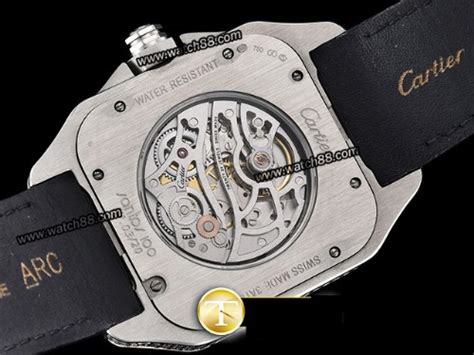 cartier santos triple fake